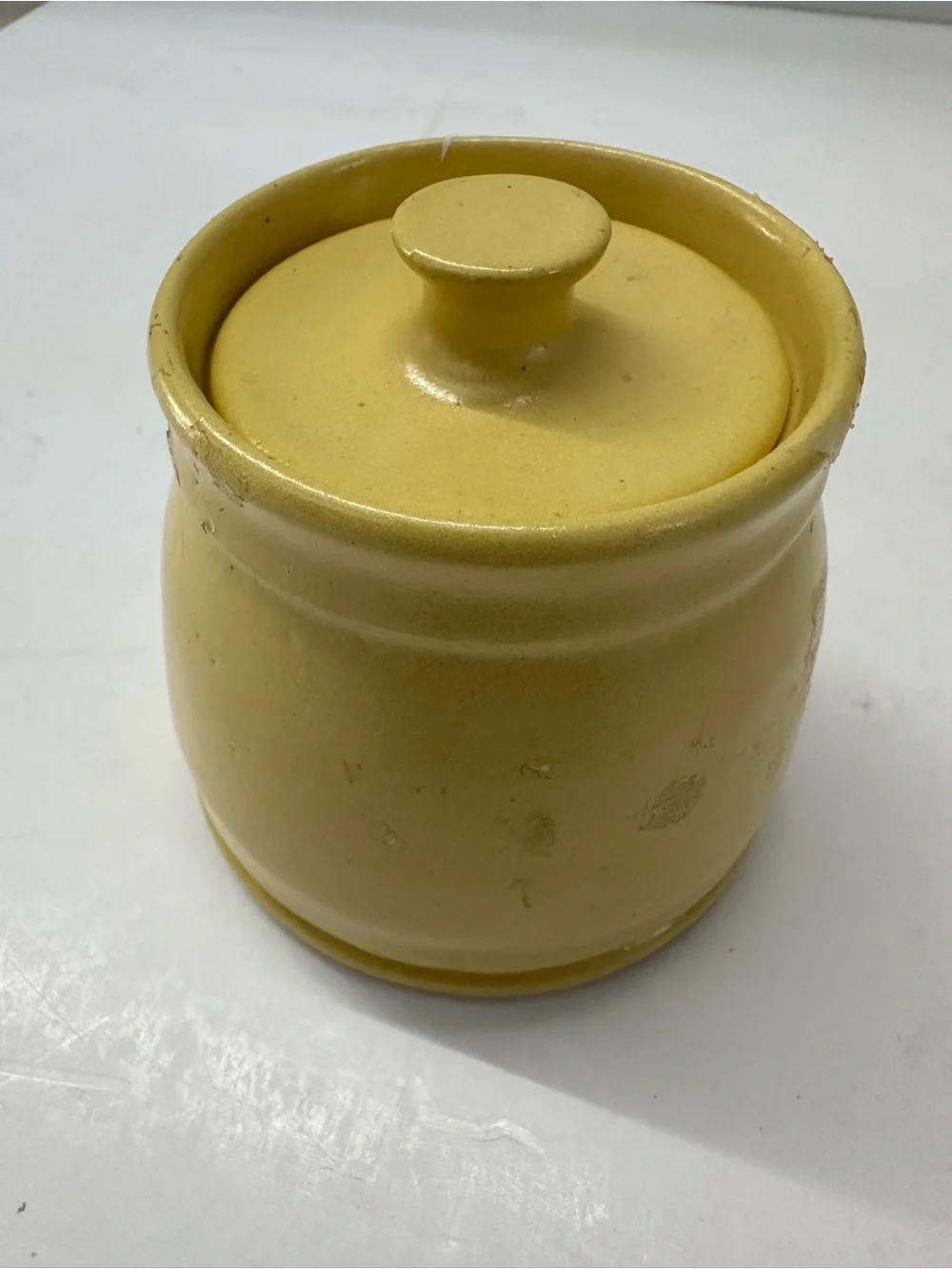 Cagle Road Pottery Butter Yellow Beverage Set - 6pcs